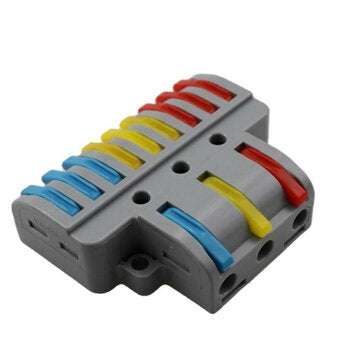 LT-933 Compact Wiring Cable Connector Push-in Conductor Splitter Terminal
