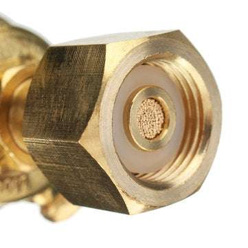 Double Table Argon Flow Meter Regulator W21.8 Joint