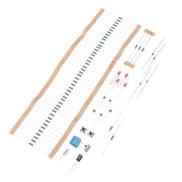 DIY Electronic Kit 6 Bit Digital Circuit Clock Production Kit Skill Contest Training Materials