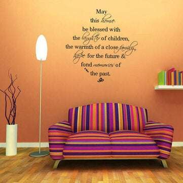 DIY Wall Sticker PVC Waterproof Removable Wall Decal Home Living Room Bedroom Kitchen Wall Decor