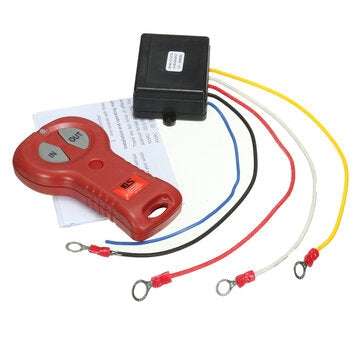 DC 9-30V 433MHz 434MHz Winch In Out Wireless Remote Control Switch Kit for Jeep ATV SUV Truck Off Ro