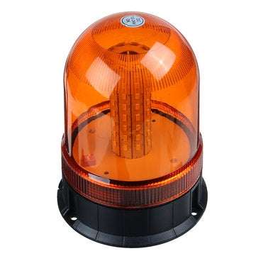 DC12-24V 80LEDs Magnetic Roof Rotating Flash Amber Beacon Strobe Tractor Warning Signal Light