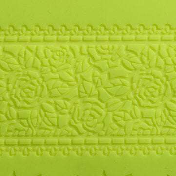 Large Silicone Lace Flower Mat Embosser Fondant Cake Mold Flower Pattern Baking Tools