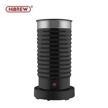 HiBREW 300ml Automatic Electric Lightweight Milk Frother Cappuccino... (PLUG: EUPLUG | COLOR: BLACK)