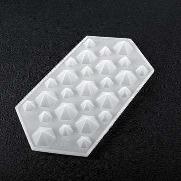 DIY Diamond Resin Casting Molds Silicone Jewelry Pendant Craft Making Mould