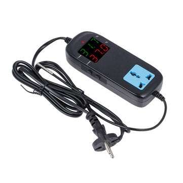 MH2000 AC90-250V Digital Outlet Heat Temperature Controller Electronic Thermostat With Socket Thermo