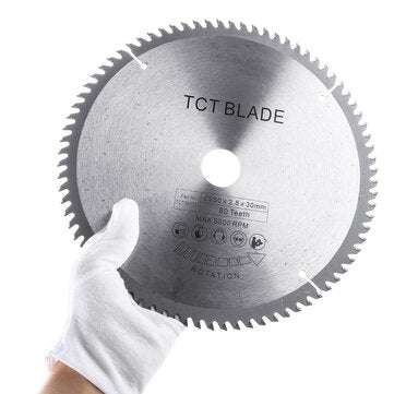 Effetool 250x2.8x30x80T TCT Hard Alloy Saw Blade Multi-functional Circular Saw Blade Wood Aluminium