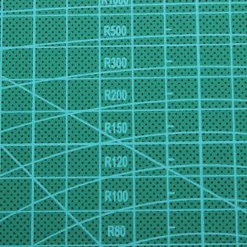 Double Sided Green Cutting Mat Board A4 Size Pad Model Healing Design Craft Tool