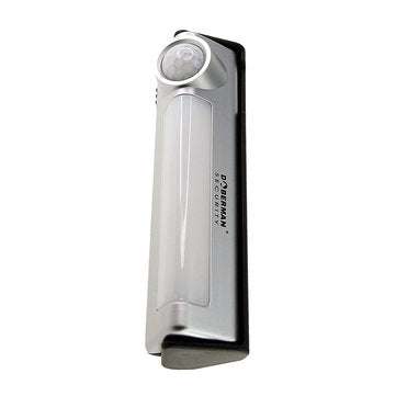 DOBERMAN SECURITY SE-0134 100dB IR Sensor Infrared Motion Detector Triggered LED Light Alarm