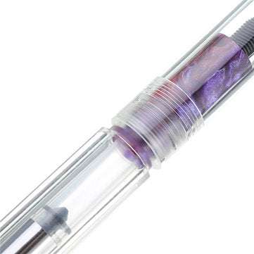Moonman C1 Eye Dropper Filling Fountain Pen Fully Transparent Large-Capacity Ink Storing with Conver