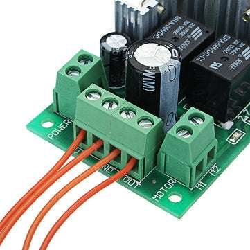 DC 5-30V 10A 300W PWM DC Motor Speed Regulator Speed Controller 6V 12V 24V Positive And Reverse Swit