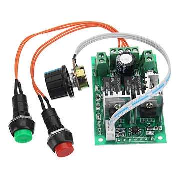 DC 5-30V 10A 300W PWM DC Motor Speed Regulator Speed Controller 6V 12V 24V Positive And Reverse Swit