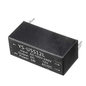 ESHION 3pcs B-U5S12L 12V 400mA Glue Power Module 5W 12V Small Instrument Small Volume Glue Power Sup