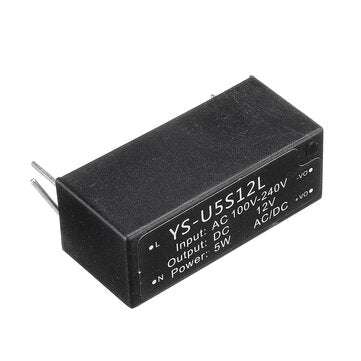 ESHION 3pcs B-U5S12L 12V 400mA Glue Power Module 5W 12V Small Instrument Small Volume Glue Power Sup