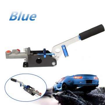 Hydraulic Horizontal Racing Drift Handbrake Hand Brake Parking Brake Lever Universal (COLOR: BLUE)