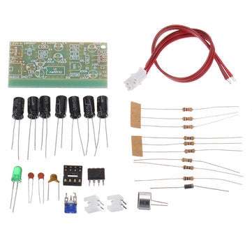 DC 12V 3.5mA Microphone Pickup Audio Microphone Amplifier Module DIY Kit Dual Track Output Gain Adju