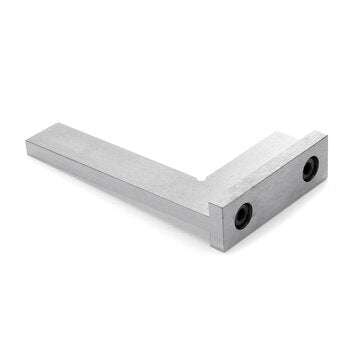 DIN875-2 75 x 50mm Stainless Steel 90 Degree Square Ruler Wide Base Gauge for Woodworking