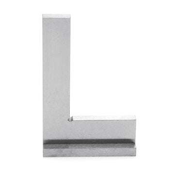DIN875-2 75 x 50mm Stainless Steel 90 Degree Square Ruler Wide Base Gauge for Woodworking