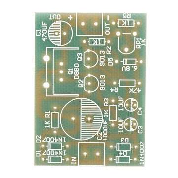 DIY D880 Transistor Series Power Supply Regulator Module Board Kit