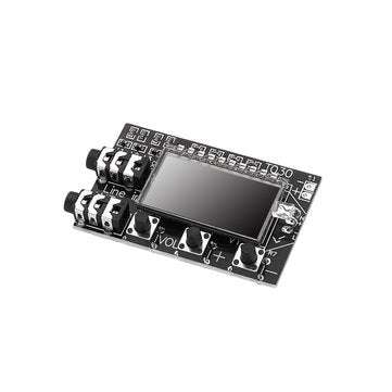 Digital LCD Dual Channel FM Stereo Transmitter Wireless Audio Transmission Module Frequency 76MHz-10