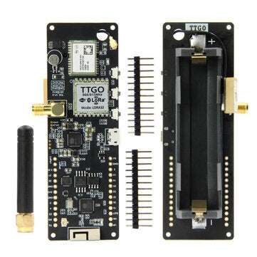 LILYGO TTGO T-Beam v1.0 ESP32 LoRa 433/868/915Mhz WiFi GPS NEO-6M 18650 WiF... (FREQUENCY: 868MHZ)