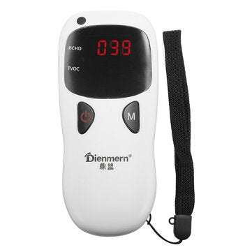 Digital Formaldehyde Detector TVOC Meter Indoor Home Room Gas Air Quality Tester (COLOR.: WHITE)