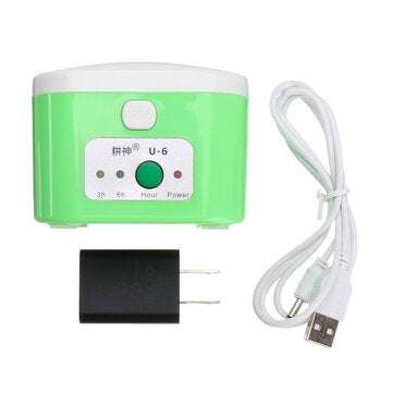 Digital Hearing Aid Dryer Electric Drying Box Dehumidifier 3/6 Hour Timer Moisture Proof Maintain