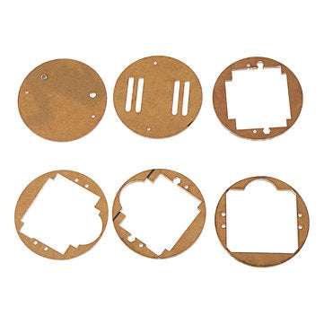 Digital Tube LED Digital Watch Electronic Clock DIY Kit Microcontroller MCU Watch With Transparent C