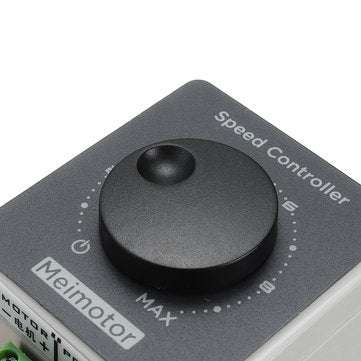 DC 12V 24V 36V 48V PWM DC Motor Speed Controller Meimotor High Power 10A With Housing