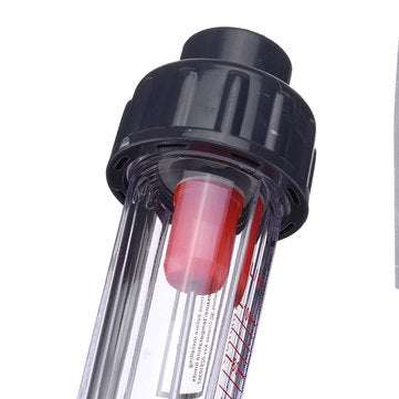 LZS-15 1/2 Inch 10-100L/H Water Flow Meter Indicator Counter Rotameter Liquid Flowmeter