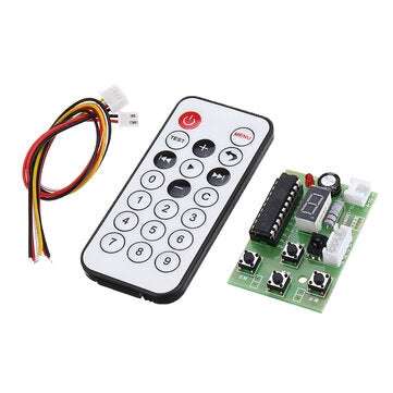 DC 4V-6V Stepper Motor Driver Controller Integrated Board 2-phase 4-wire Speed Adjustable with Remot
