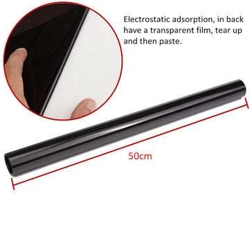 Dark Black Car Window Tint VLT 20% 6M x 50CM Film Tinting Solar Protection
