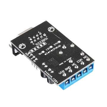 DC 12V RS232 Serial Port Delay Relay Switch Module PC COM DB9 ARM MCU UART Remote Control Board