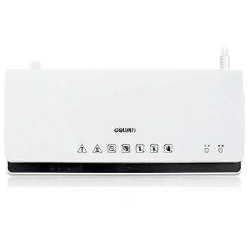 Deli 3897 Laminator Machine AC220-240V 50HZ For Document Photo Packaging Plastic Film Plastic Statio