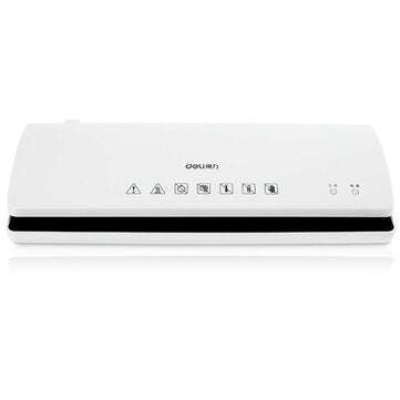 Deli 3897 Laminator Machine AC220-240V 50HZ For Document Photo Packaging Plastic Film Plastic Statio