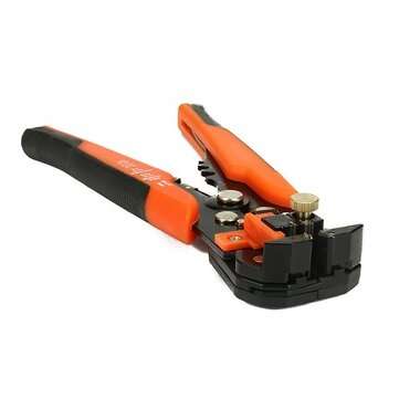 DANIU Upgraded Version Multifunctional Automatic Cable Wire Stripper Plier Self Adjusting Crimper To