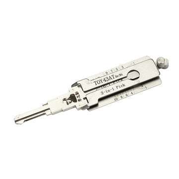 DANIU TOY43AT 2 in 1 Car Door Lock Pick Decoder Unlock Tools Locksmith Tools