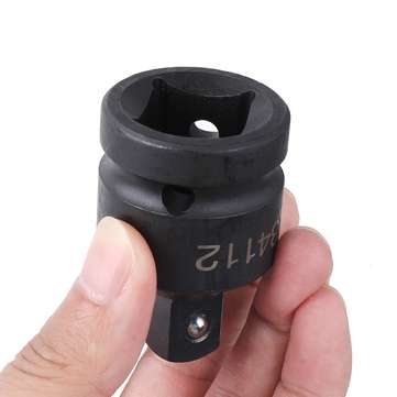 Hi-Spec 6Pcs 1/4 1/2 3/8 3/4 Socket Wrench Hand Wrench Tool Set Impact Socket Adaptor Reducer Adapte