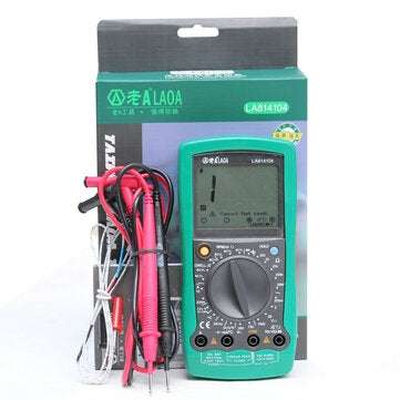 LAOA LA814104 Professional Multimeter Auto Repair Digital Multimeter Overload Protect Car Test
