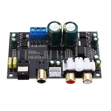 HiFi CS8416 CS4398 Digital Interface Optical Coaxial Audio Decoder SPDIF DAC Decode Board Support 24