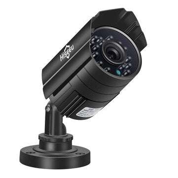 Hiseeu AHBB15 5MP Wired Security Camera Weatherproof CMOS 3.6mm Lens with IR Cut Night Vision CCTV P