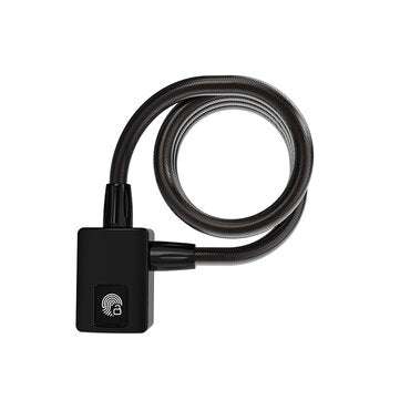 FL-U6-BT Intelligent Fingerprint Steel Ring Lock Bicycle Anti-theft Lock Highway Vehicle Steel Cable