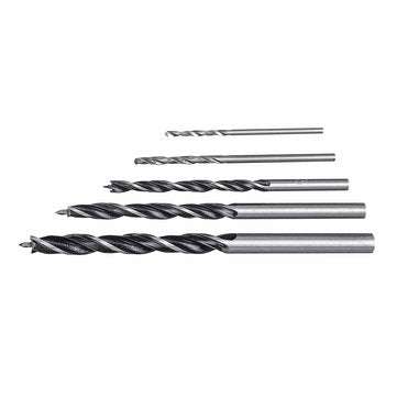 Hand Drill with Micro Twist Drill Bit Aluminum Hand Drill Keyless Chuck