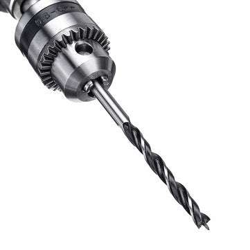 Hand Drill with Micro Twist Drill Bit Aluminum Hand Drill Keyless Chuck