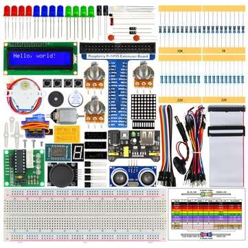 Geekcreit Ultrasonic Starter Kits For Arduino Raspberry Pi 3 B+ With 358 Pages Detailed Tutorials Py