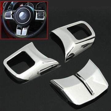 For Jeep Patriots Guide Wranglers 11-15 Steering Wheel Decoration Sequin Frame Interior