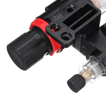 LAIZE AFC2000 1/4 Inch Thread Compressor Water-oil Separator Air Filter Air Pressure Regulator Trap