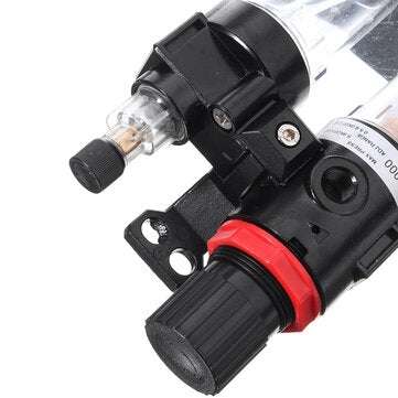 LAIZE AFC2000 1/4 Inch Thread Compressor Water-oil Separator Air Filter Air Pressure Regulator Trap