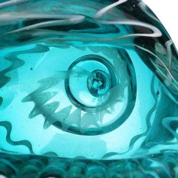 Hand Blown Glass Murano Art Seashell Conch Sculpture Ocean Figurines Home Room Decorations