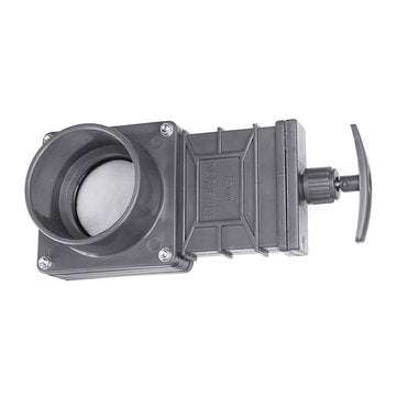 DN65 3 Inch Upvc EPDM Stainless Steel Sewage Gate Valve Industry Pull Plate Mixing Valve 0.35Mpa